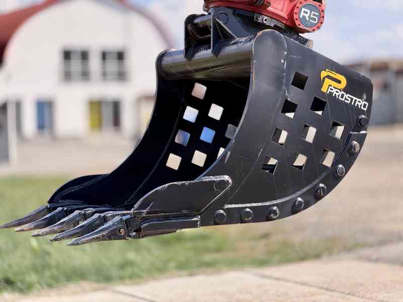 Prosévací lopata s upínáním S60,  šířka 1 350mm - foto 2