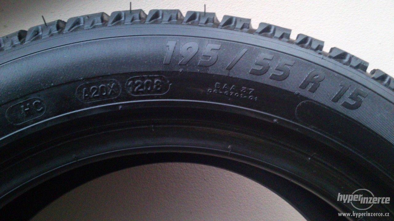 Zimní pneu 195/55 r15 - foto 1