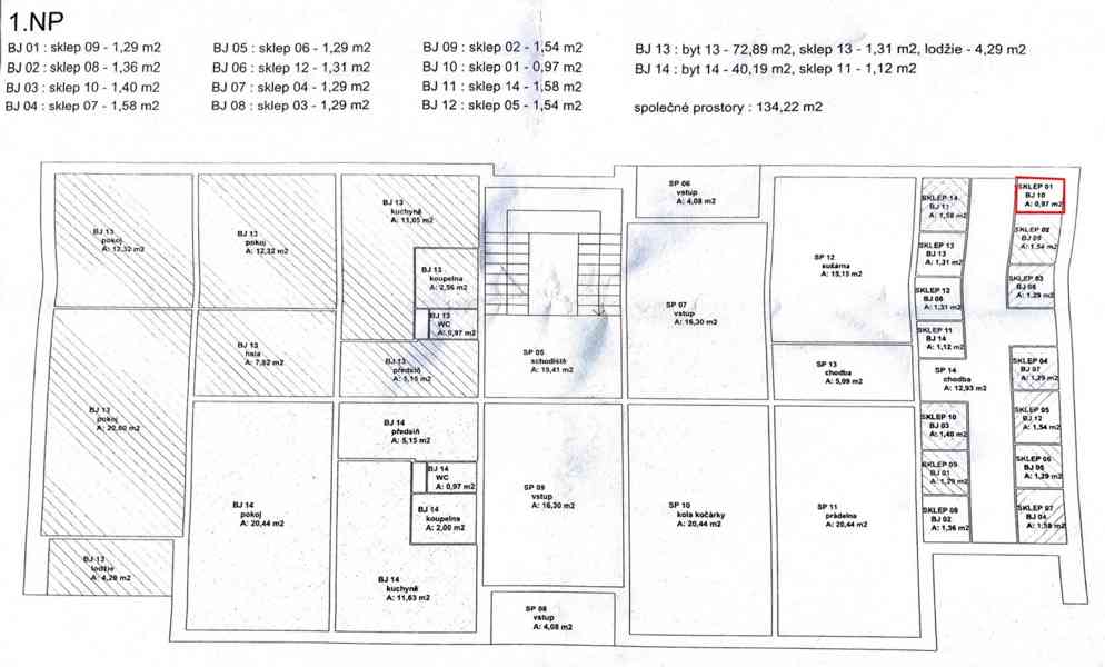 Prodej bytu 2+1, 57 m², 2NP, Horní Planá v okr. Český Krumlo - foto 21