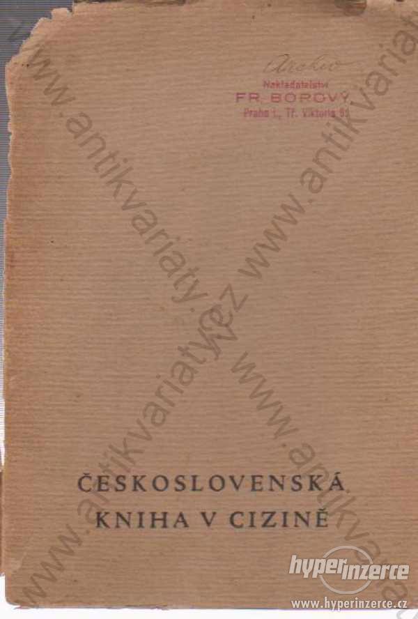 Československá kniha v cizině - foto 1