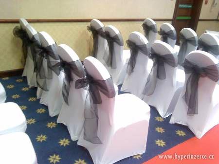 Svatební spandexové potahy na židle - foto 3