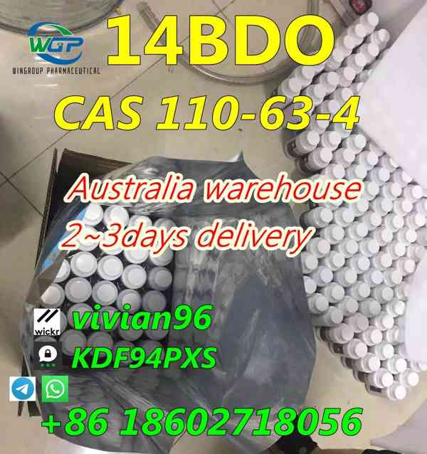 (wickr:vivian96) 99.9% Pure Bdo CAS 110-63-4 Australia Stock