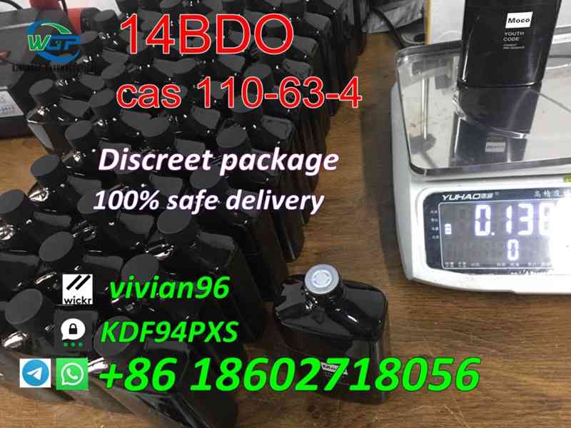 (wickr:vivian96) 99.9% Pure Bdo CAS 110-63-4 Australia Stock - foto 4