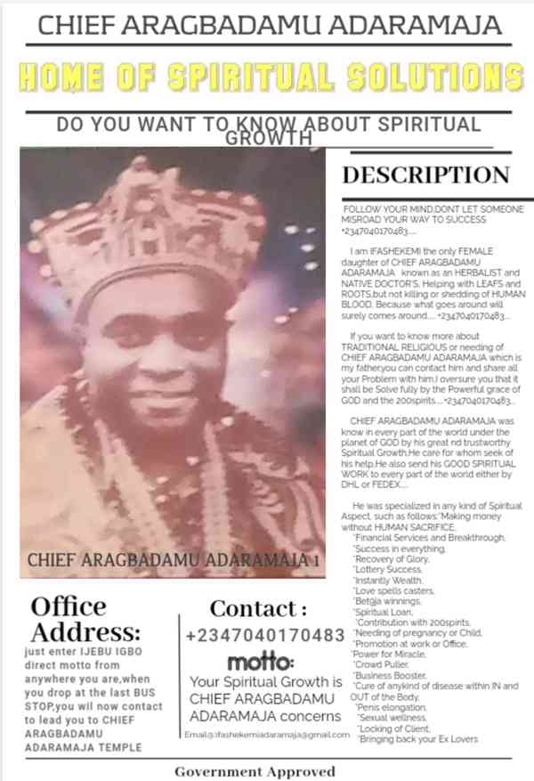 One of the best powerful spiritual herbalist in Nigeria - foto 1