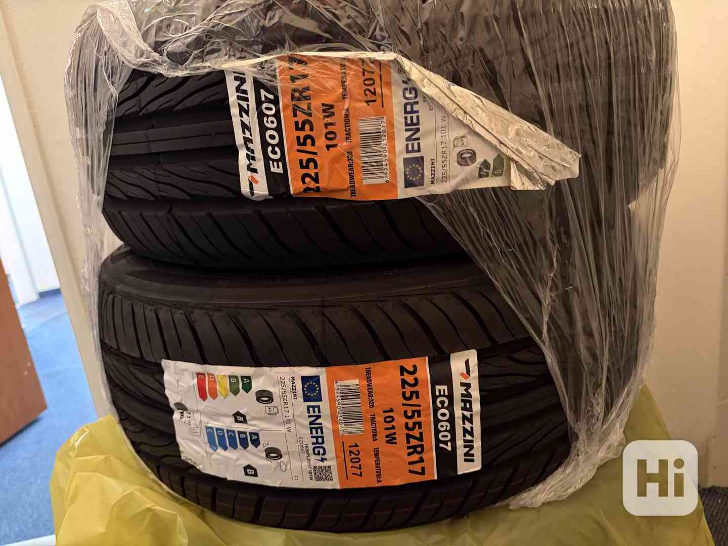 Prodám 4 x nové pneumatiky Mazzini ECO607 225/55 R17 - foto 1