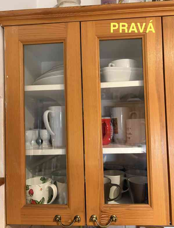 Prodám kuchyňskou linku, borovice/sklo - foto 10