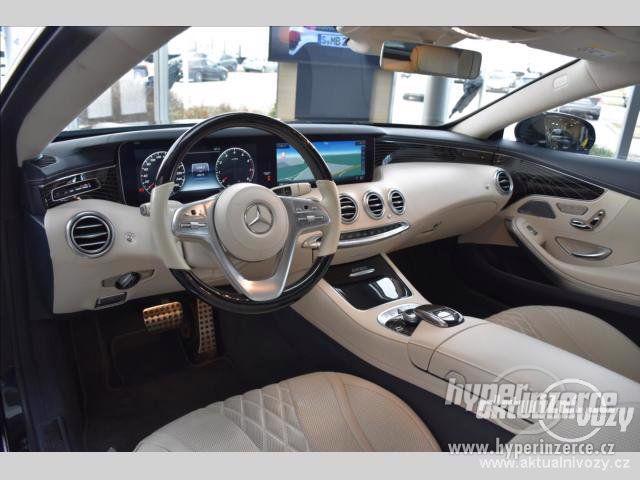 Mercedes-Benz Třídy S S 560 4M AMG kupé  Designo . 4.0, benzín, automat, RV 2018, navigace - foto 3