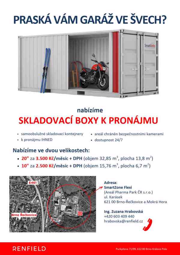 SmartUnits - bezpečné skladové kontejnery k pronájmu - foto 5
