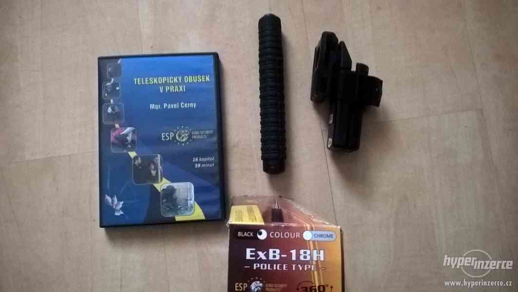 Obušek 18" ESP + pouzdro a výukové DVD - foto 1