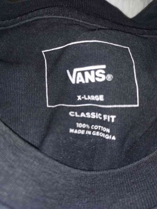 2 pánská  trička zn. Vans  vel. L, XL - foto 3