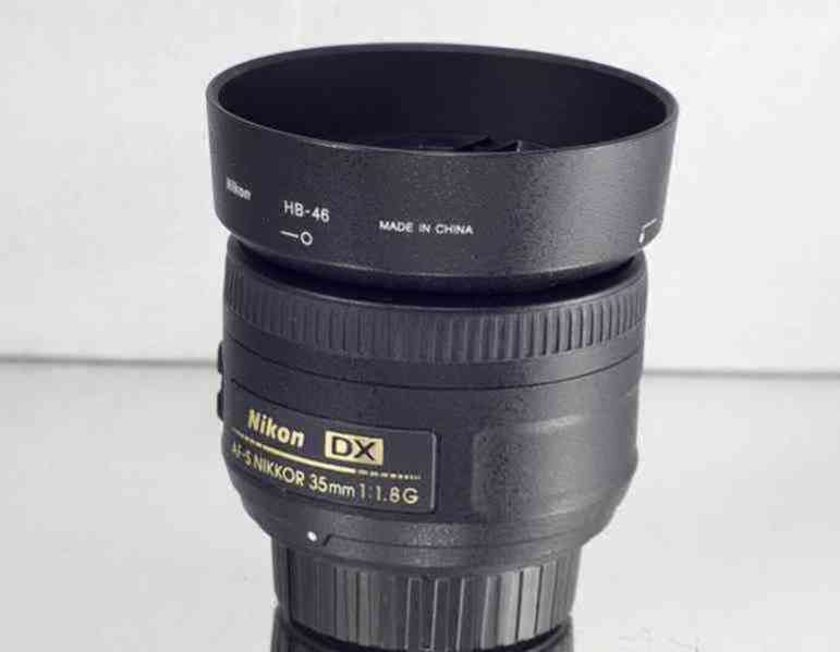 Nikon AF-S Nikkor 35 mm f/1.8 G **DX Pevný - foto 5