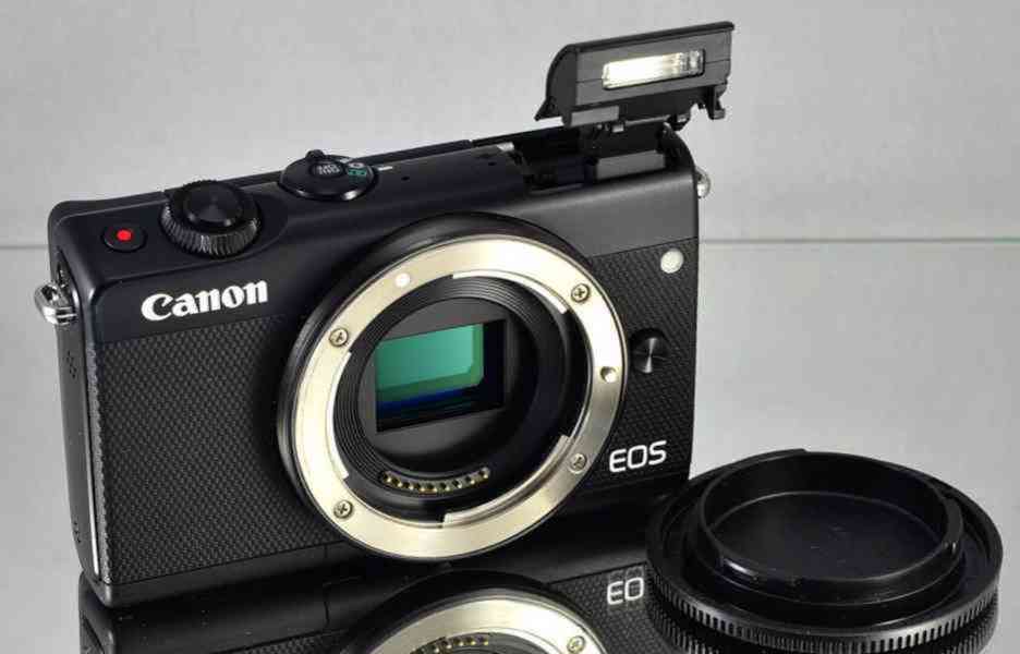 Canon EOS M100 + Kit *DSLM*Full HDV*WIFI*brašna* - foto 3