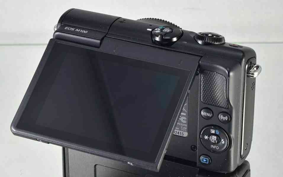 Canon EOS M100 + Kit *DSLM*Full HDV*WIFI*brašna* - foto 9