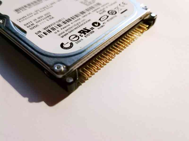 120GB WD Scorpio HDD 2,5" IDE/PATA disk super stav - foto 3