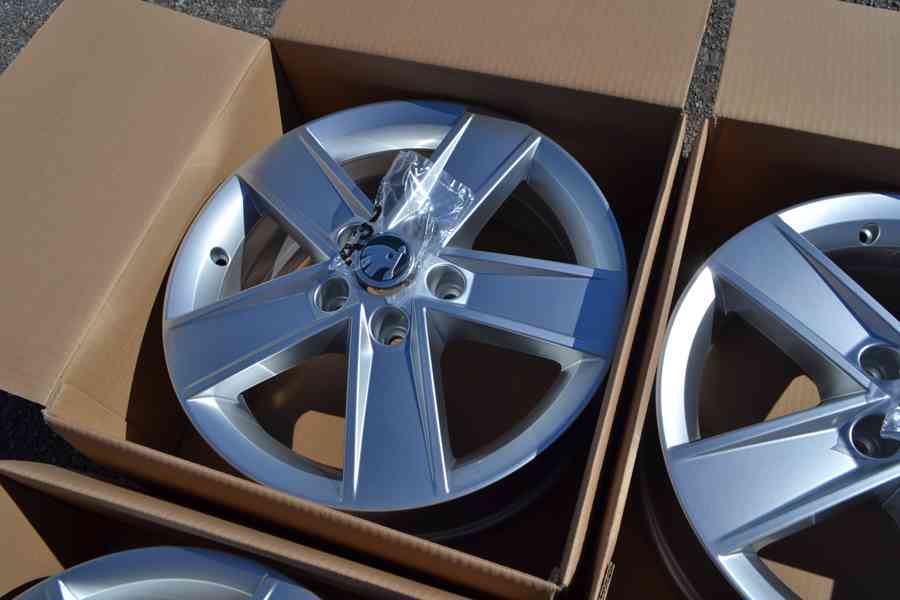 Nové ORIG.Alu kolaR16,5x112 Š.Octavia III,vč.facelift,Oct.IV - foto 18