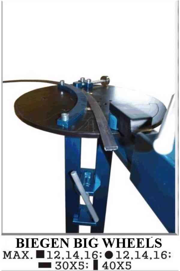 Kovářská ohýbačka /  válcovací stolice, ohýbačka / OLMET - foto 3