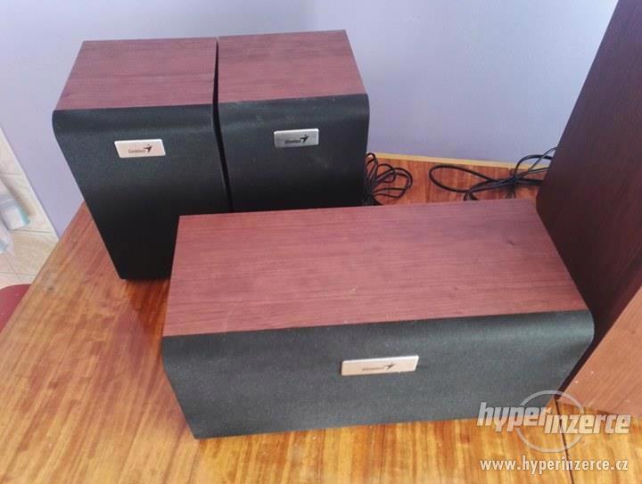 Prodám Audio systém 5.1 Genius SW-HF 5.1 6000 Dark Wood - foto 3