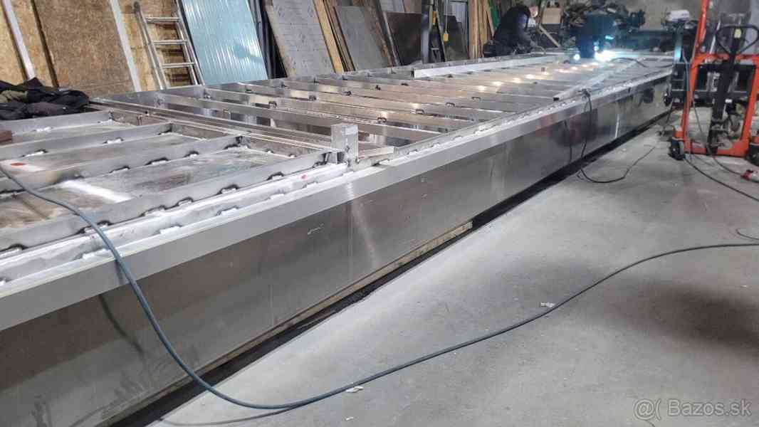 Čln/Plovák/Pontón 9x3 alebo 12x3, konštrukcie oceľ, hliník - foto 3