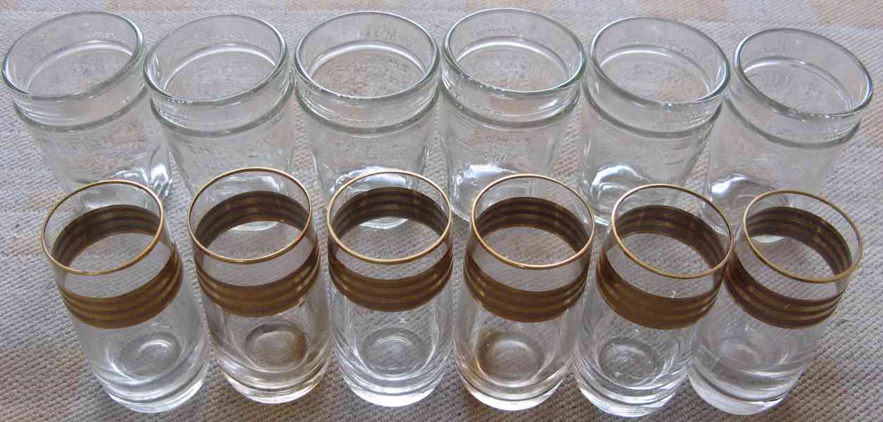 Skleničky štamprdle. - foto 2