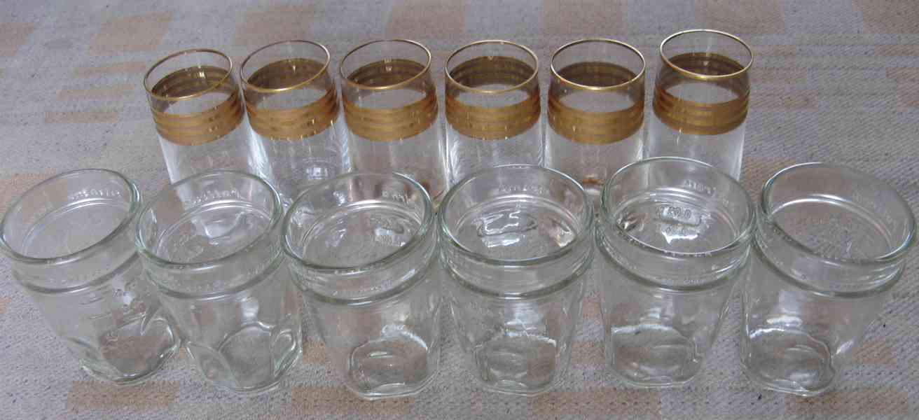 Skleničky štamprdle. - foto 3