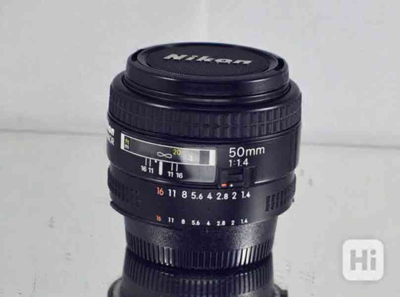 Nikon AF Nikkor 50mm f/1.4 **hama UV FILTR* - foto 5