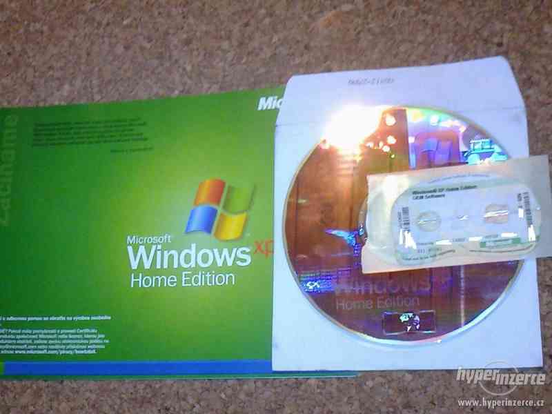 Windows XP Home Edition CZ,kompletní balení,Praha 5 - foto 2