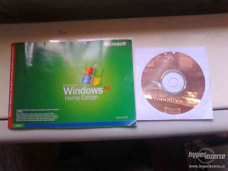 Windows XP Home Edition CZ,kompletní balení,Praha 5 - foto 3