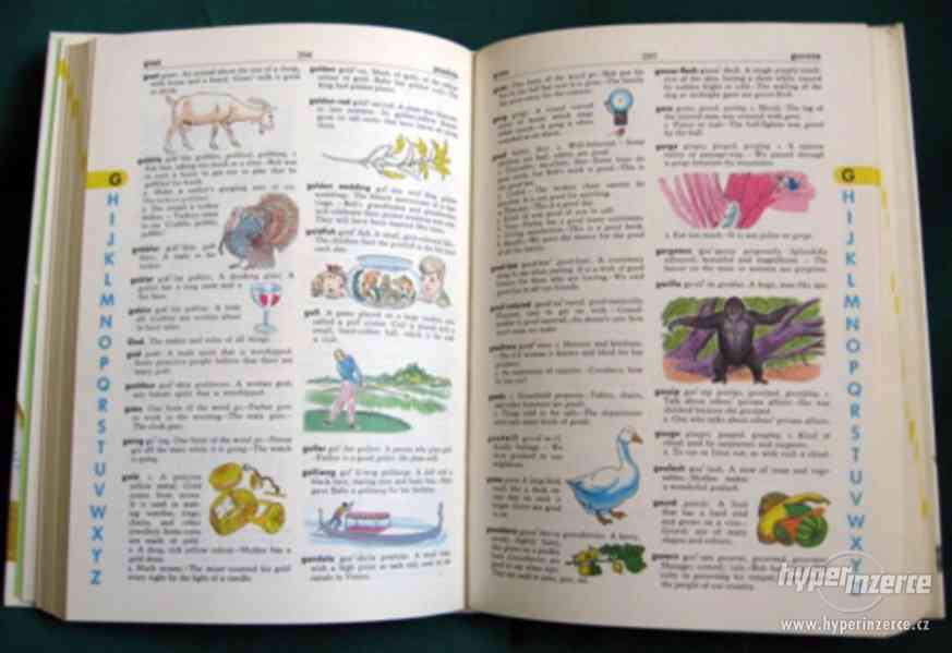 Anglický výkladový slovník The Giant All-Colour Dictionary p - foto 2