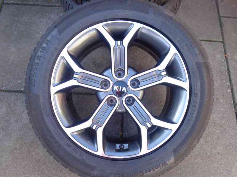 Kia Sportage Hyundai Tucson zimna sada 235/55R18 s new alu - foto 2