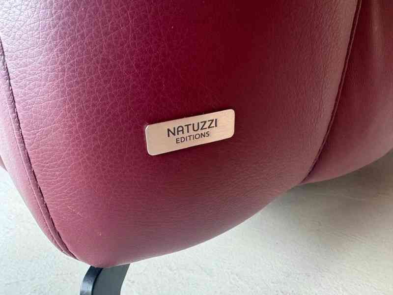 Natuzzi luxusní kožená sedačka - foto 3