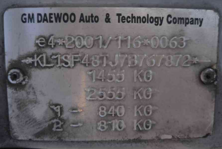 Chevrolet Klas Aveo 1.2, první majitelka, koupeno nové v ČR. - foto 8