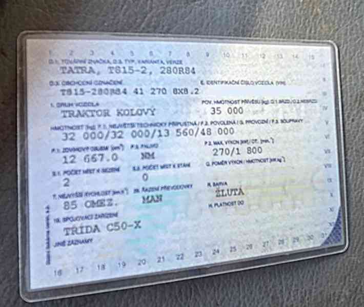 TRAKTOR! 8x8 sklápěč 76t Terrno TATRA - foto 5