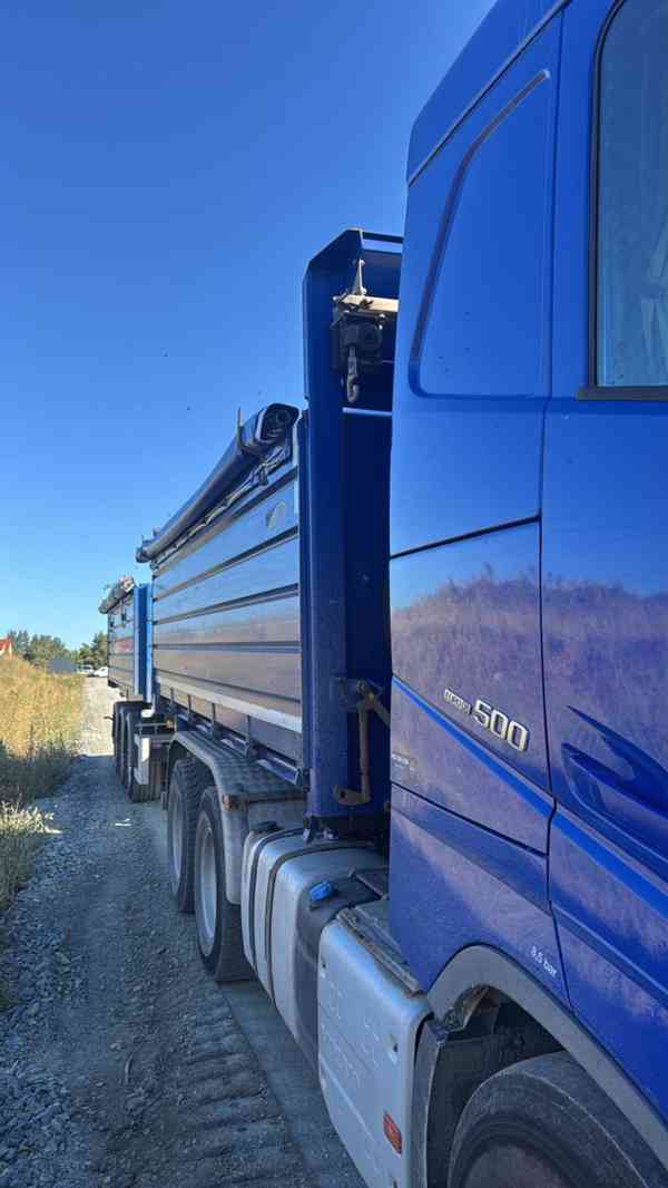 Sklápěč VOLVO FH 500 6x4 se ZVEDACÍ NÁPRAVOU / S3 Bordmatic - foto 14
