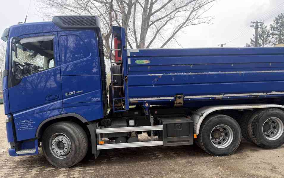 Sklápěč VOLVO FH 500 6x4 se ZVEDACÍ NÁPRAVOU / S3 Bordmatic - foto 2