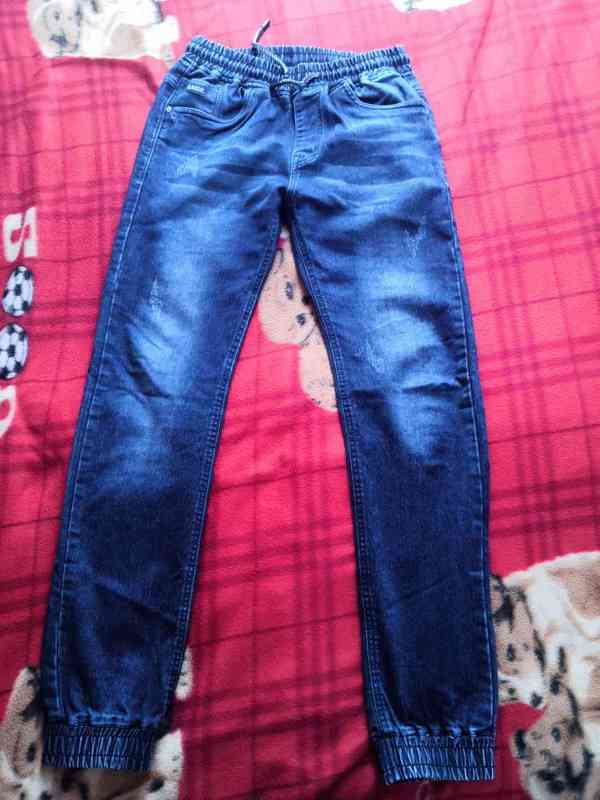 Chlapecké džíny 3 ks, vel. 164, oblečené 1x nebo vůbec - foto 6