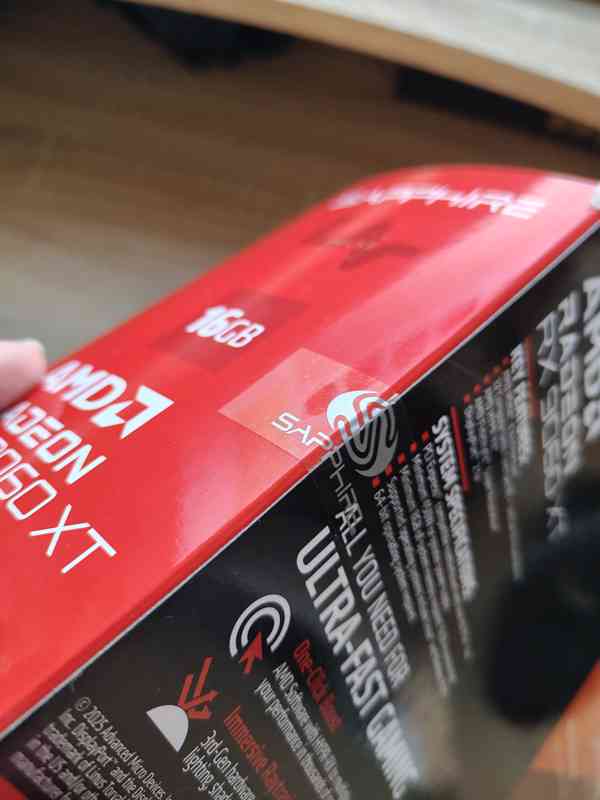 SAPPHIRE PULSE AMD Radeon RX 9060 XT GAMING OC 16G (nová) - foto 4