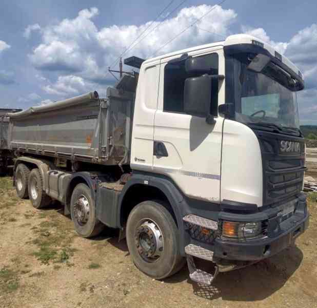 TP TRAKTOR 8x4 sklápěč 38t Scania G450 bordmatik S3 - foto 9