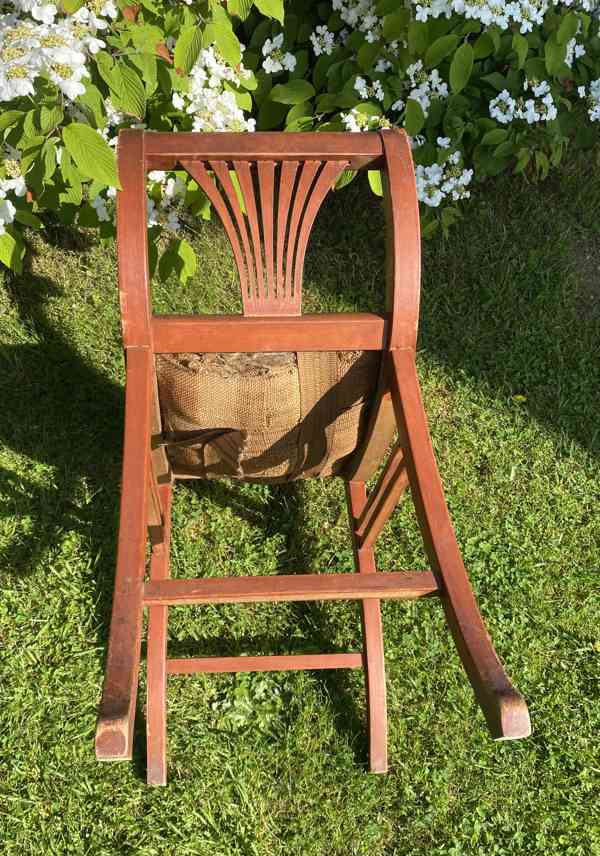 Secesní gondolová stolička, Gebrüder Thonet, Vídeň - foto 7
