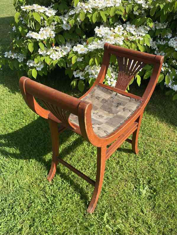 Secesní gondolová stolička, Gebrüder Thonet, Vídeň