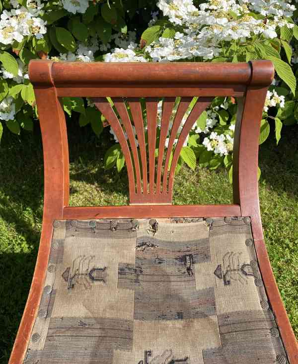 Secesní gondolová stolička, Gebrüder Thonet, Vídeň - foto 6