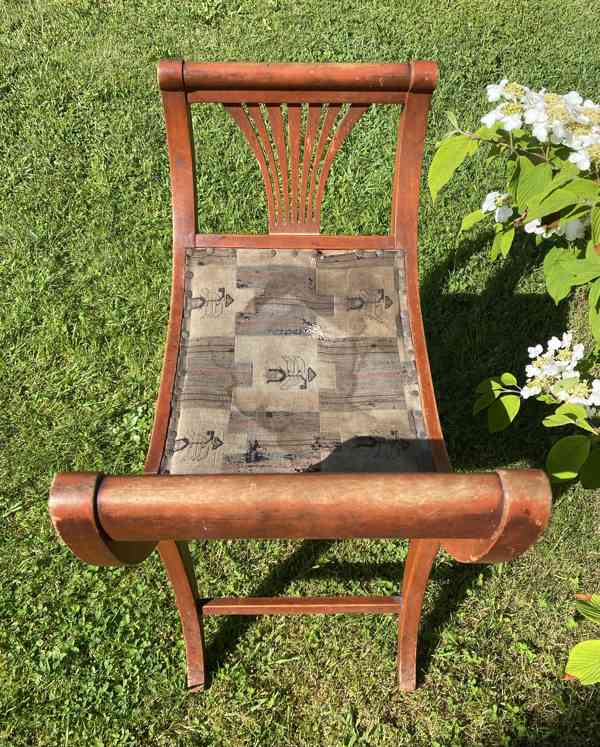 Secesní gondolová stolička, Gebrüder Thonet, Vídeň - foto 9