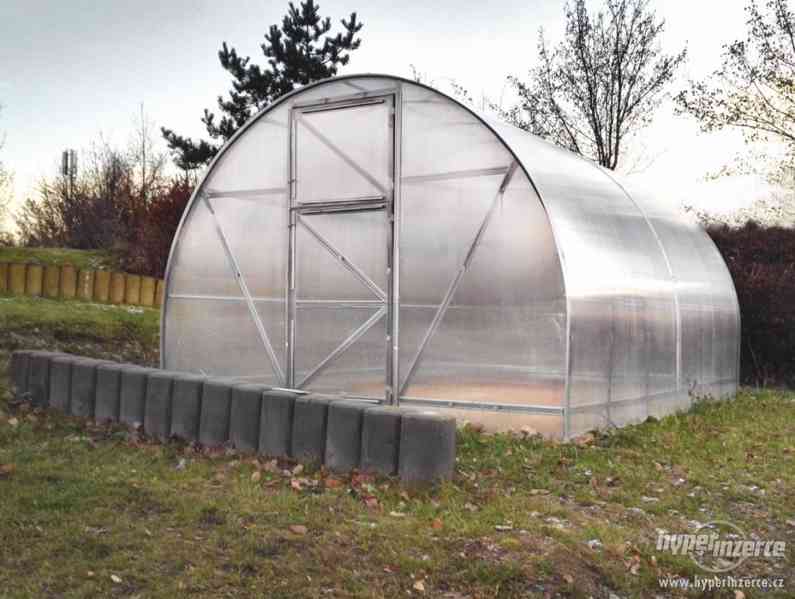 Volya LLC Econom zahradní skleník z polykarbonátu 4mm - 4x3m