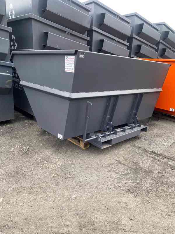 Pojemnik samoopróżniający się 2m3, pojemnik - foto 2