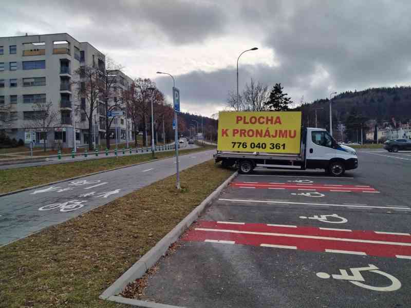 Mobilní billboard Zlín, reklamní plocha k pronájmu - foto 9