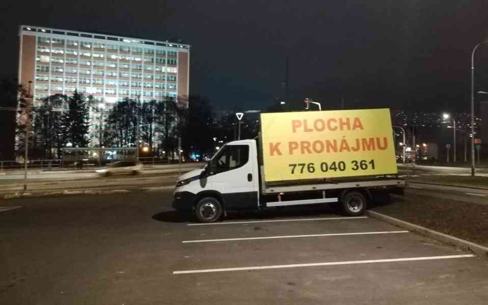 Mobilní billboard Zlín, reklamní plocha k pronájmu - foto 10