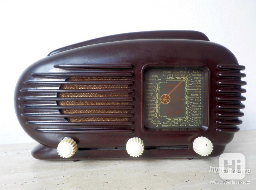 Art Deco starožitné rádio Talisman po kompletní renovaci - foto 1
