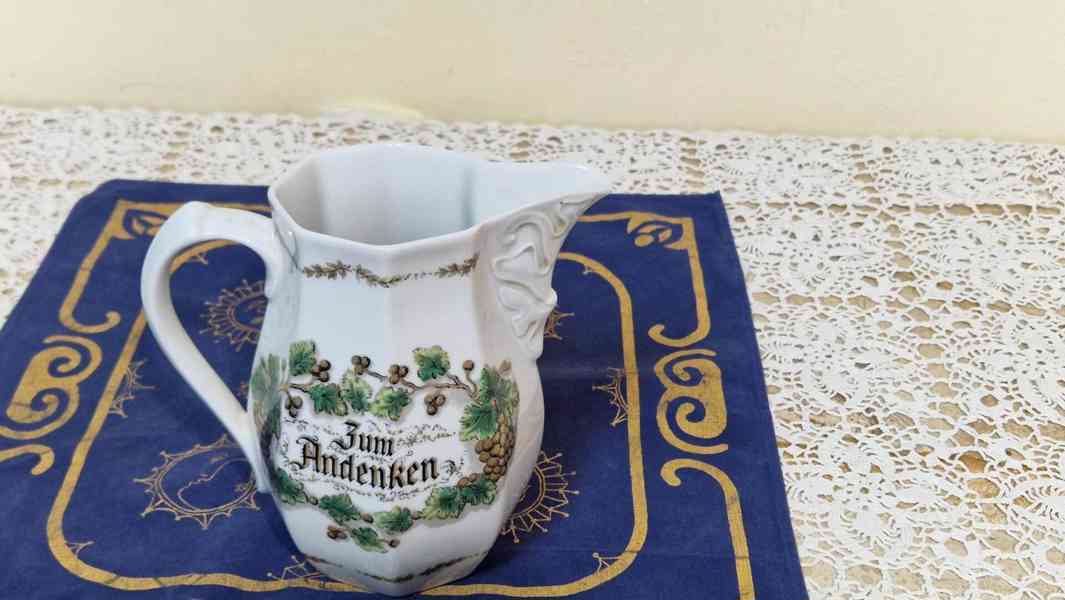 Sběratelský porcelánový Džbán František Josef Vilém 1914 - foto 9