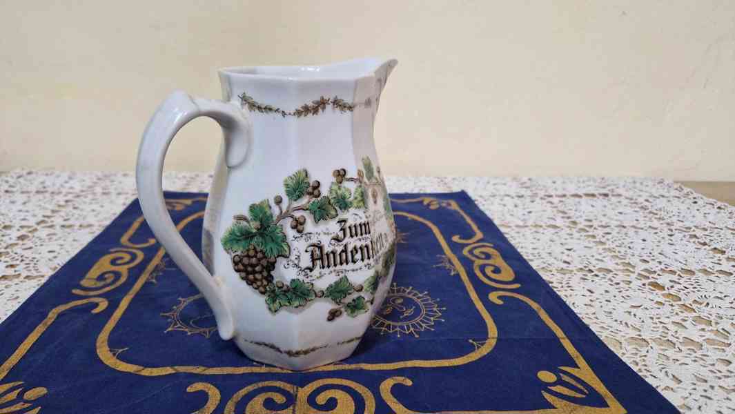 Sběratelský porcelánový Džbán František Josef Vilém 1914 - foto 5