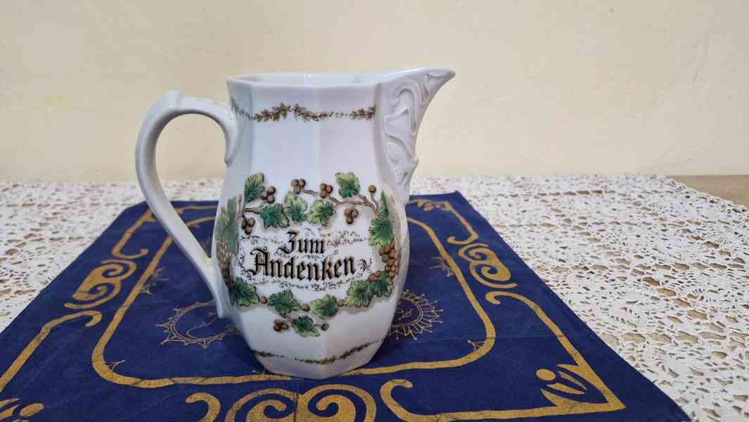 Sběratelský porcelánový Džbán František Josef Vilém 1914 - foto 6