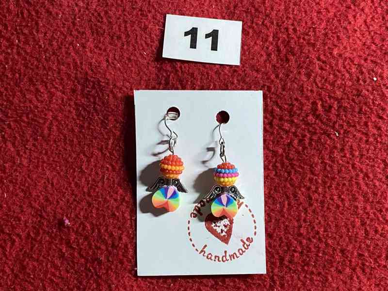 Naušnice - andílek - více variant  - foto 12